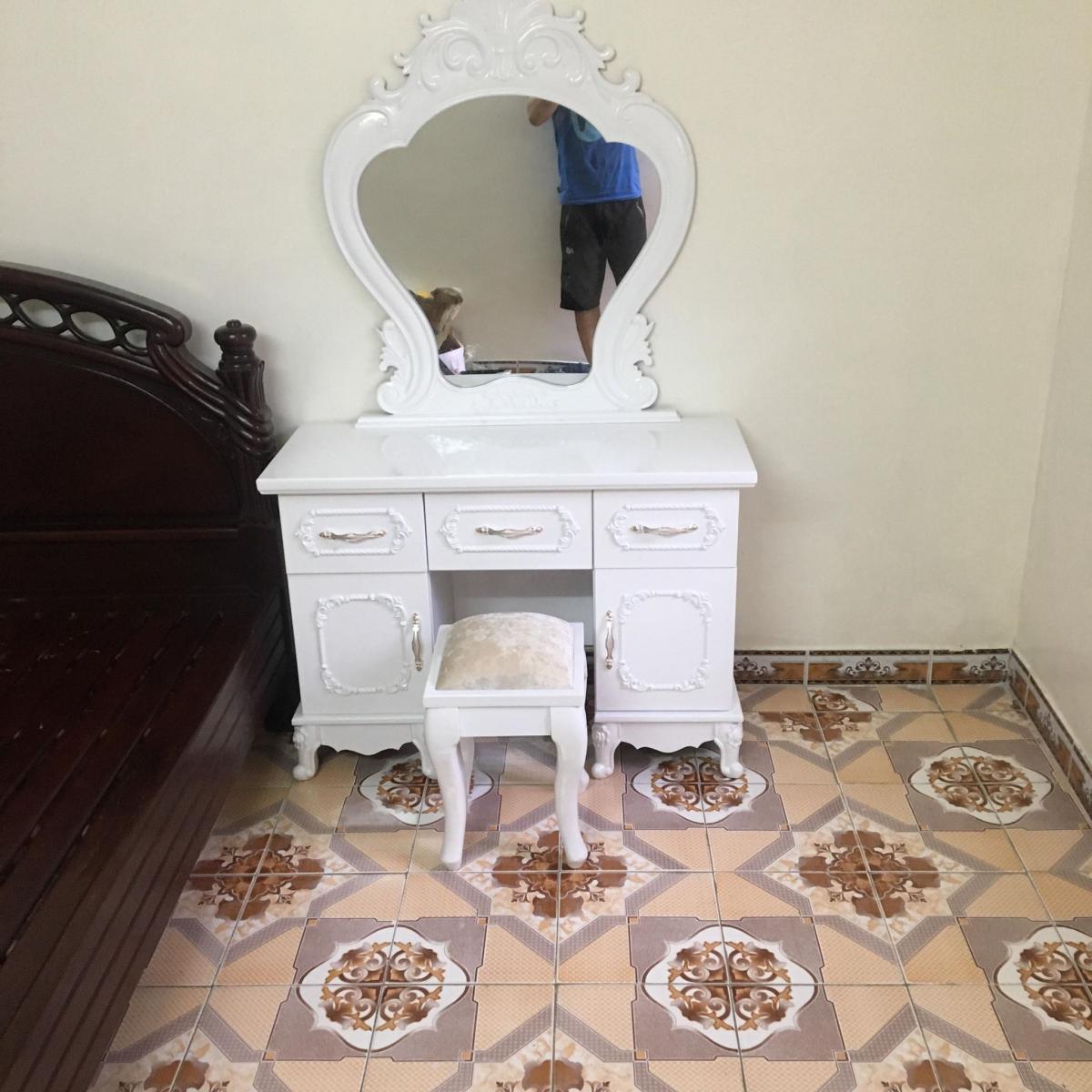 Bàn Phấn Tân Cổ 2 Cánh 3 Ngăn Kéo Hải Phòng